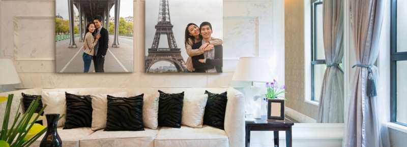 Canvas Print Oversized Portrait Frameless Personalized Gallery Art