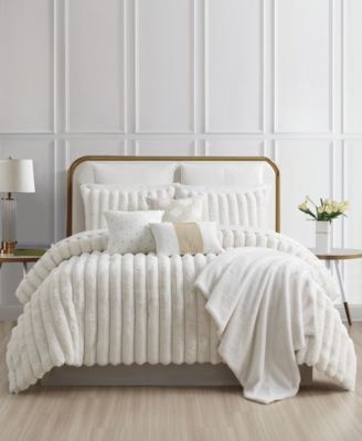 Comforter Set Navy Botanical Print Traditional Blue Floral Bedding