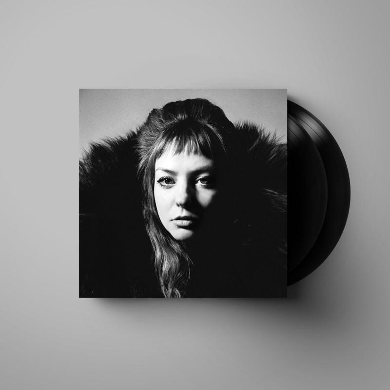 Double Vinyl Record Set Chiaroscuro Portrait, Monochrome Album Art