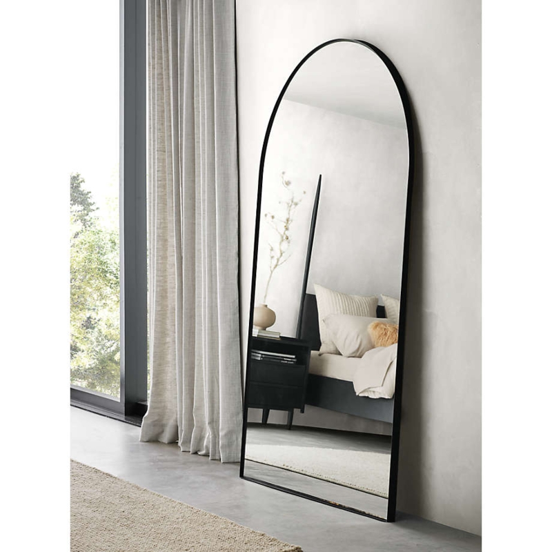 Floor Mirror Arched Silhouette Extra Large, Oversized Arched Decor