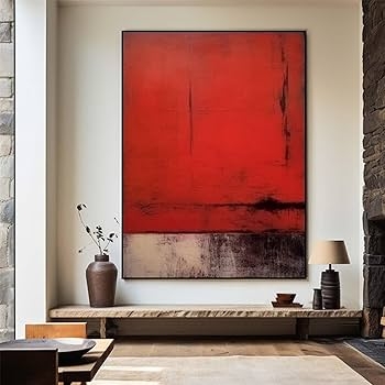 Framed Abstract Wall Art Organic Textures Earthy Minimalist Styling
