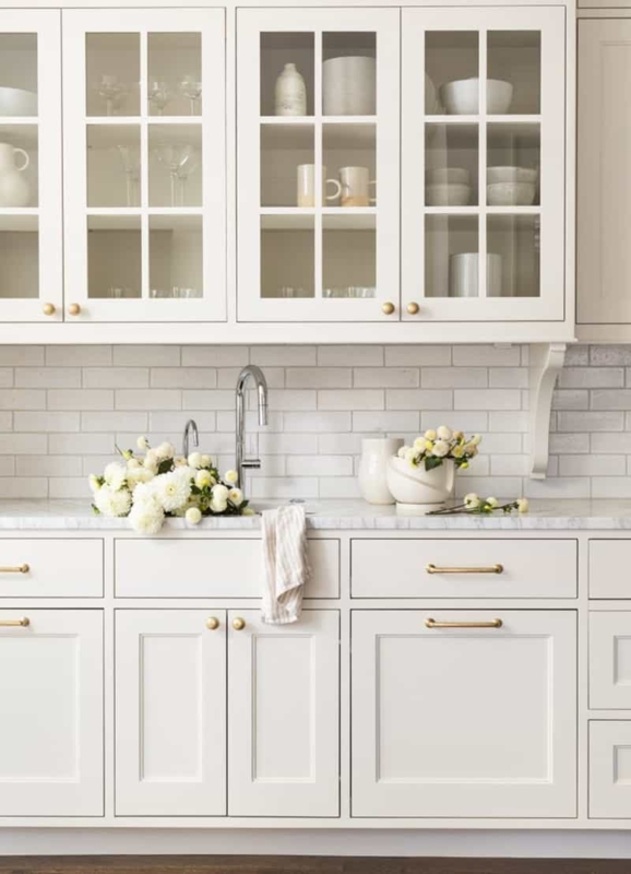 Gorgeous White Kitchen Ideas | A Blissful Nest