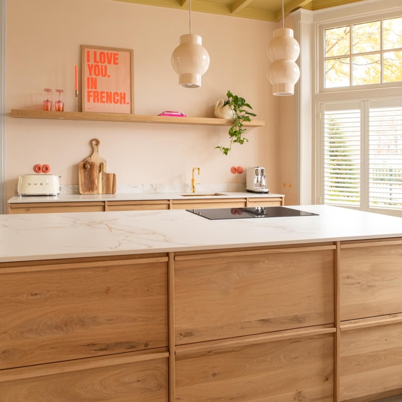 Japandi kitchens | IKEA design with customised fronts |