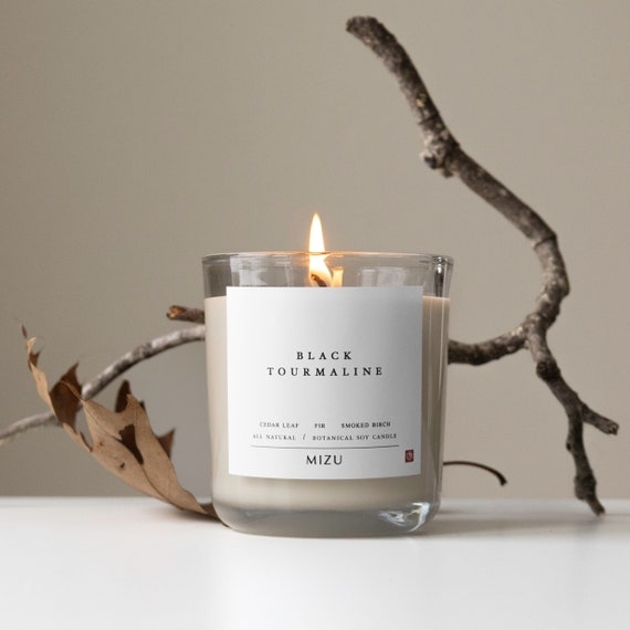 Jar Candle Botanical Branding Lit Wick Organic Nature Styling Soy Wax