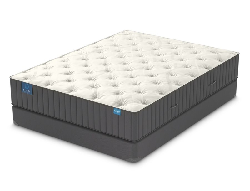 Mattress Set Tufted Top Vertical Quilting High Profile Design