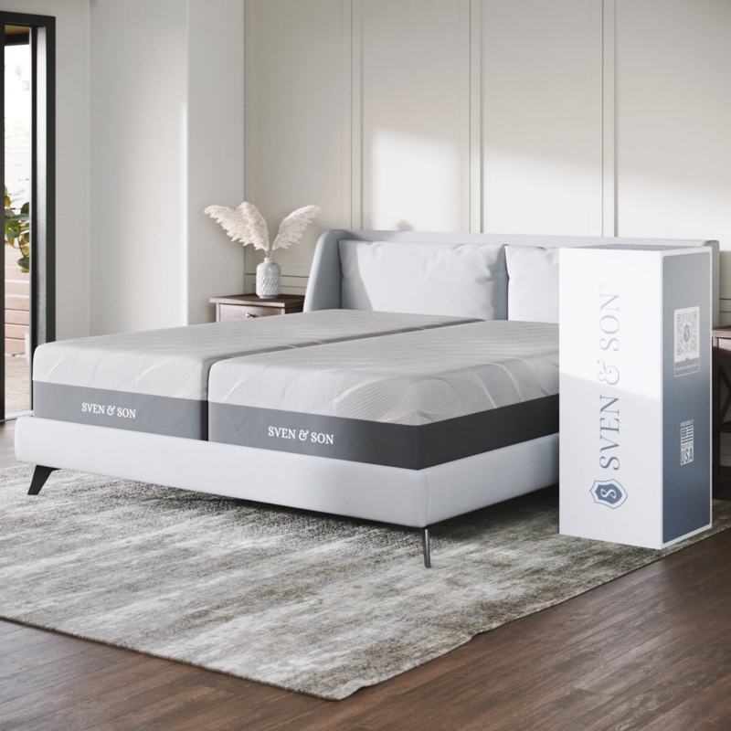 Mattress Split King Adjustable Base Minimalist Style