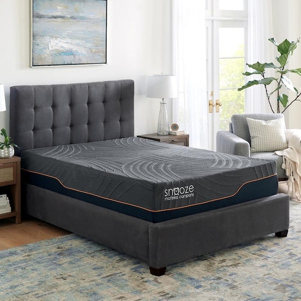 Mattress Wave Texture Contrast Piping Transitional Hybrid Styling