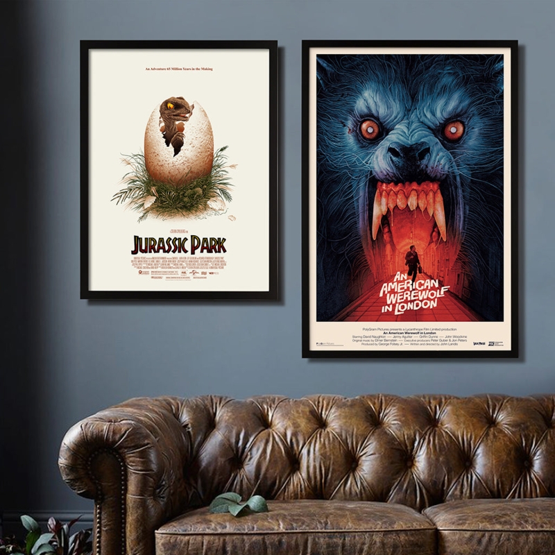 Modern Poster Frame for Dramatic Movie Poster Gallery Wall