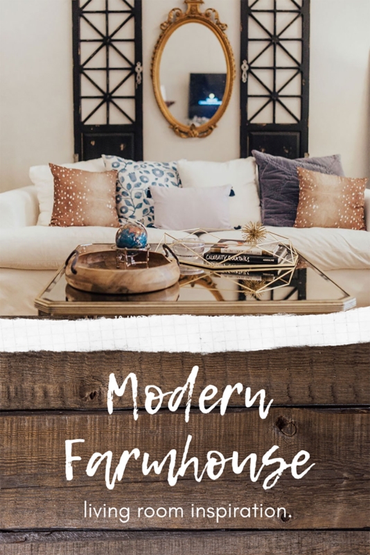 Our Modern Farmhouse Meets French Country Living Room Reveal - Vandi Fair