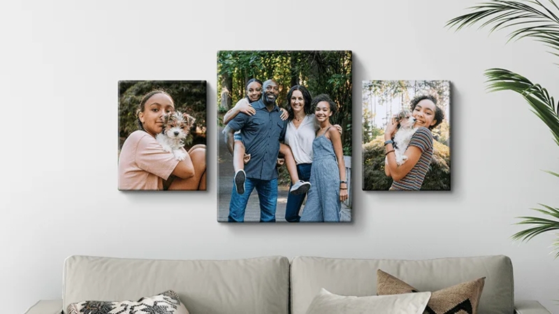 Personalized Canvas Prints Custom Photo Gallery Wrapped Edges