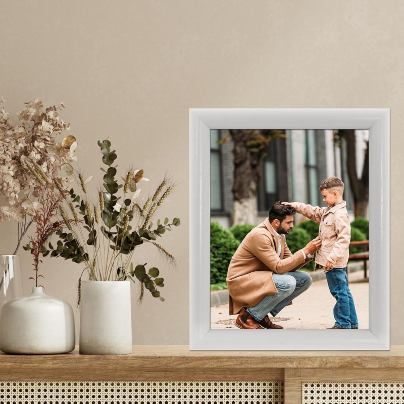 Picture Frame Domed Profile, Smooth Finish Tabletop Display