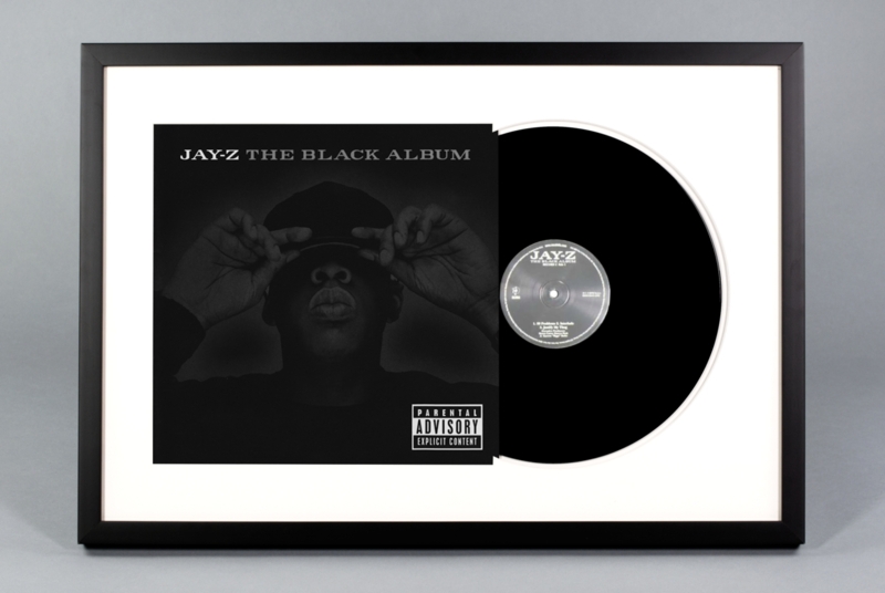 Picture Frame Double-Window Matting, Custom Record Frame Styling