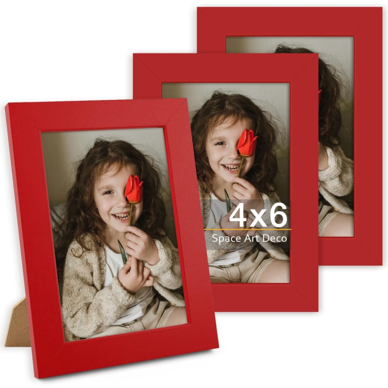 Picture Frame Set of 3 Vibrant Modern Colorful Gallery Styling