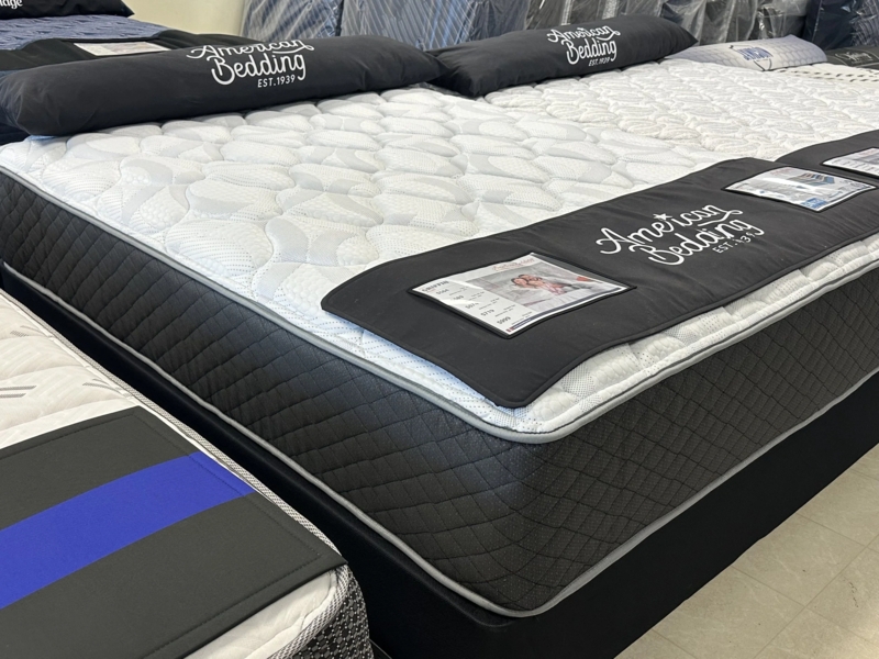 Plush High Profile Mattress with Unique Circular Quilted Top