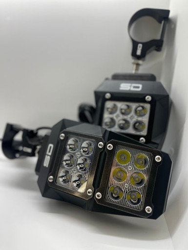 Rugged Off-Road Lights LED Dual-Pod All-Aluminum Housing