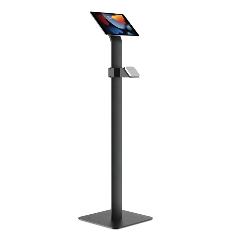 Tablet Floor Stand Payment Device Bracket Slim Profile Slim Kiosk