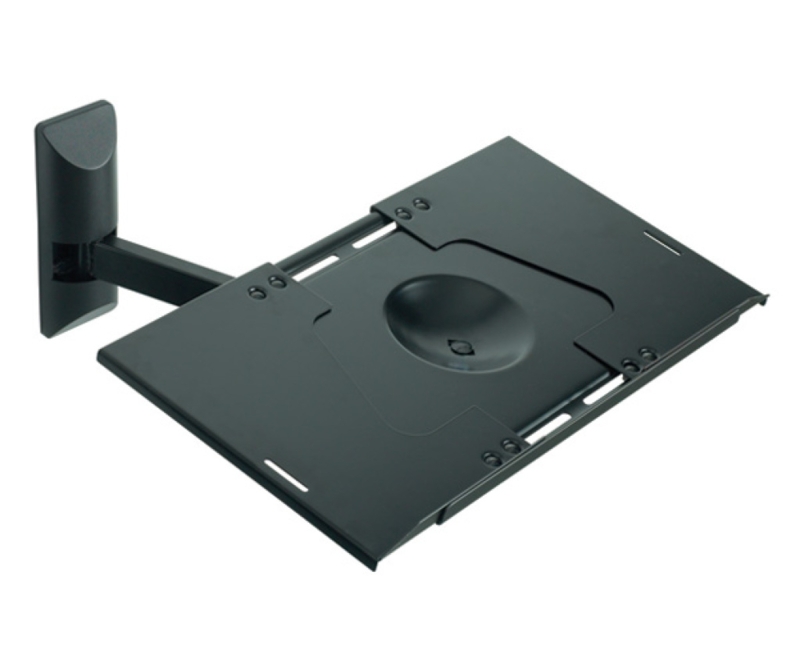 TV Wall Mount, Adjustable Tray Platform, Articulating Arm, Heavy Duty Design.