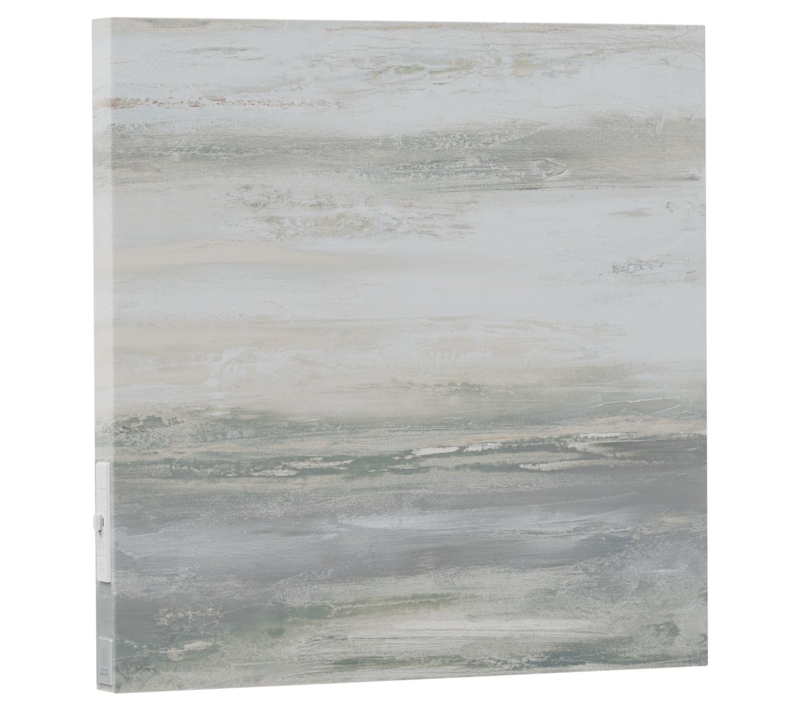 Wall Art Canvas Integrated Bluetooth Speaker Hazy Abstract Wireless Decor