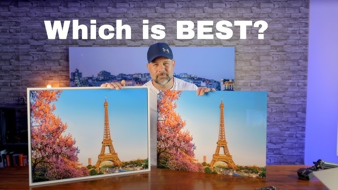 Wall Art Floater Frame vs Borderless Edge Metal Print Scenic