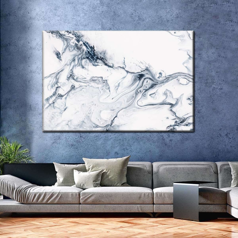 Wall Art Fluid Abstract Design Oversized Canvas Textured