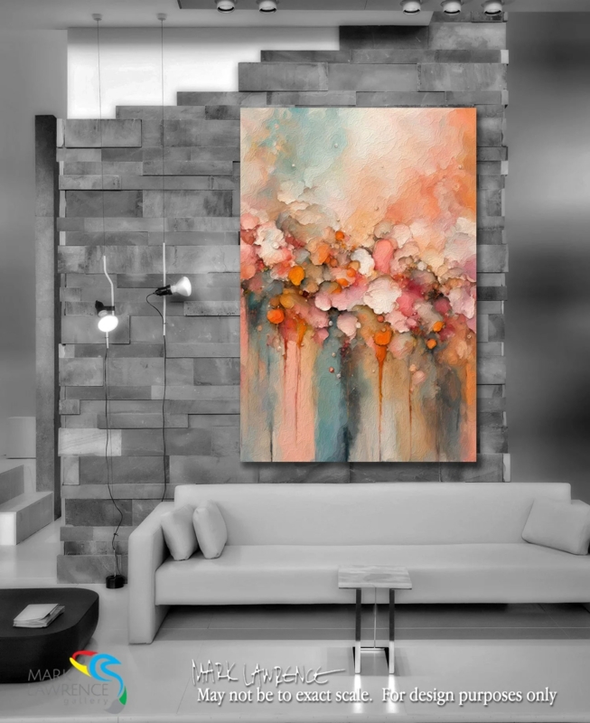 Wall Art Large Canvas Impasto Texture Abstract Focal Point