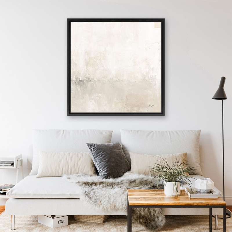 Wall Art Oversized Square Canvas Minimalist Living Room Wall Decor