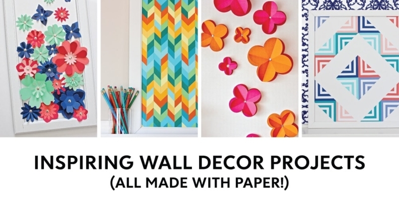 Wall Art Set: Colorful 3D Wall Decor, Handcrafted Aesthetic