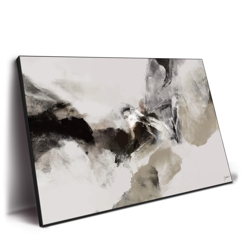 Wall Art Smoke Like Blending Contemporary Landscape Canvas Painting