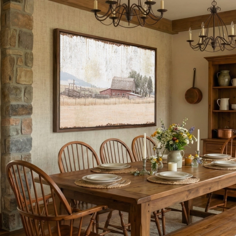 Wall Art Vintage Barn Wall Art Focal Point Vintage Barn Art Framed