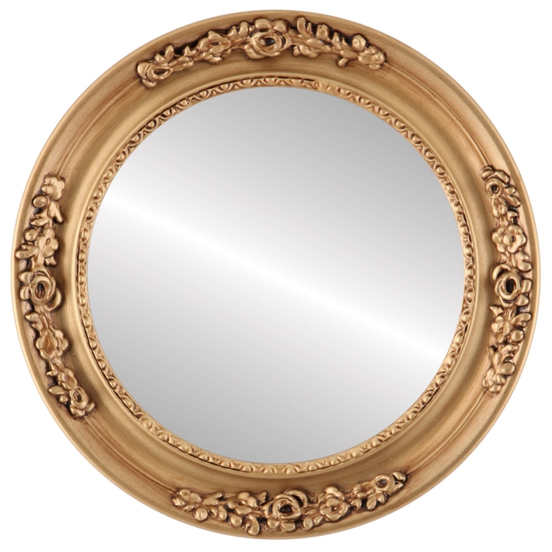 Wall Mirror Foliate Carvings Ornate Frame Traditional Baroque Style