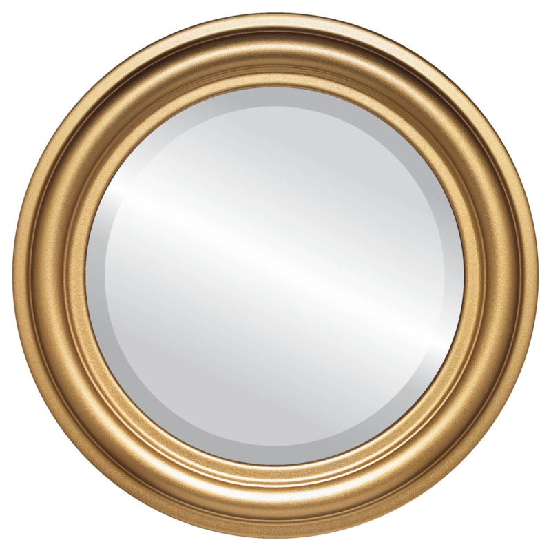 Wall Mirror Tiered Frame Beveled Edge Transitional Style Decor