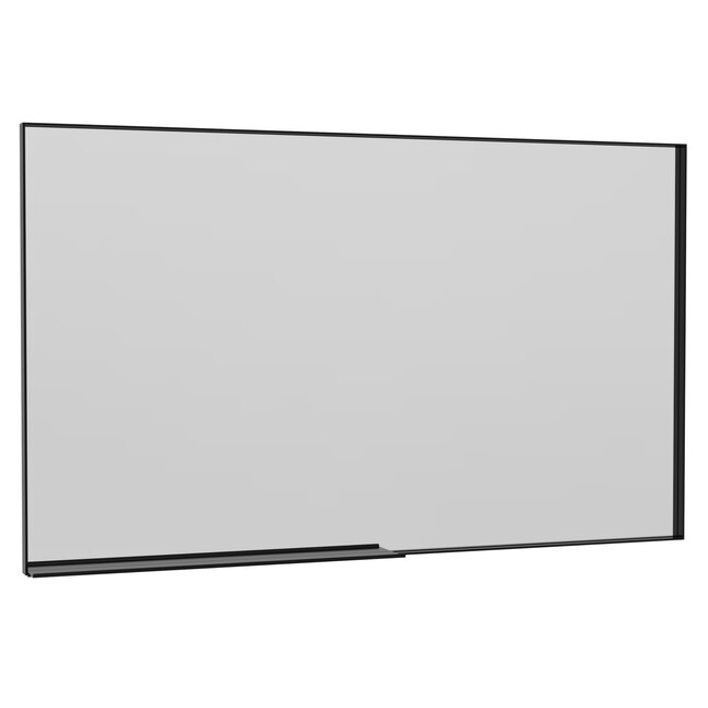 Wall Mirror Ultra Thin Frame Integrated Ledge Oversized Minimalist