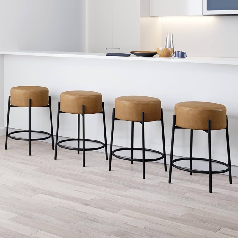 Backless Mid-century Modern All Bar Stools & Counter Stools