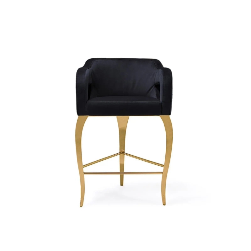Bar Stool Caprice Gold Counter Stool AllaModa Furniture