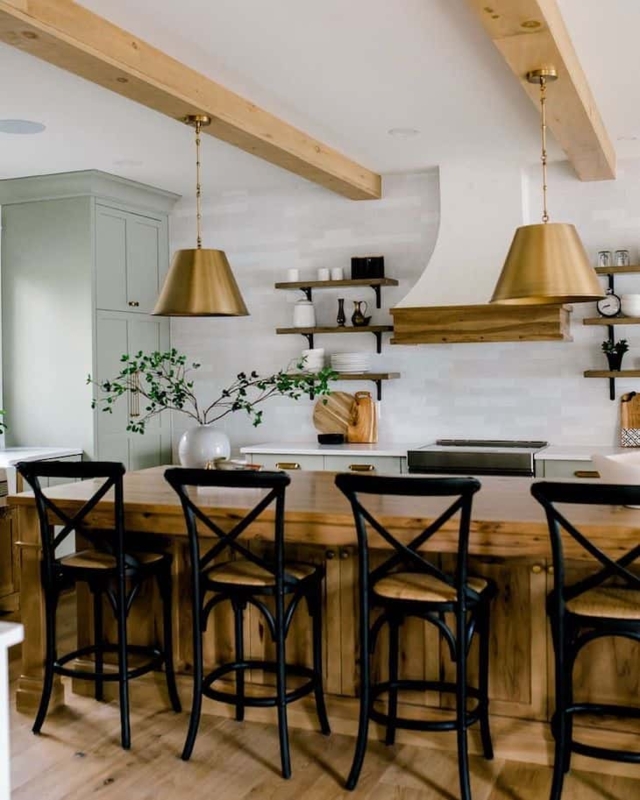 Bar Stools: Black Cross Back Frame with Woven Texture Seat.