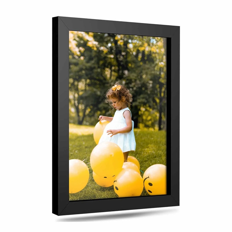 Bold Matte Finish Picture Frame, Wide Profile Wall Decor