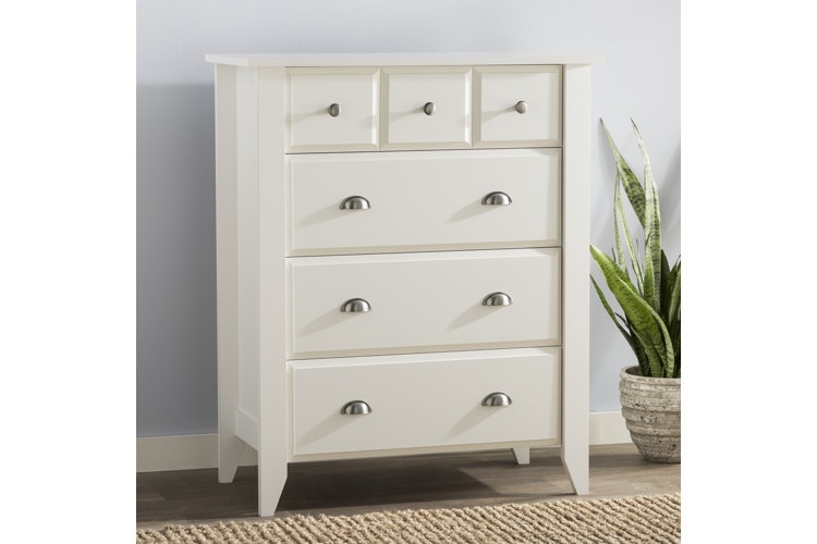 Chest Of Drawers Cup Pulls Tapered Legs Transitional Storage Solution