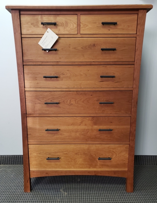 Chest of Drawers Seven-Drawer Craftsman with Arched Base
