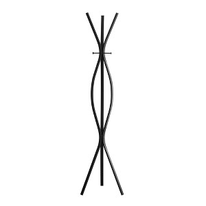 Contemporary Coat Rack Hourglass Silhouette Tripod Base