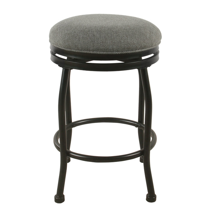 Counter Stool with Backless Design and Swivel Seat Mechanism