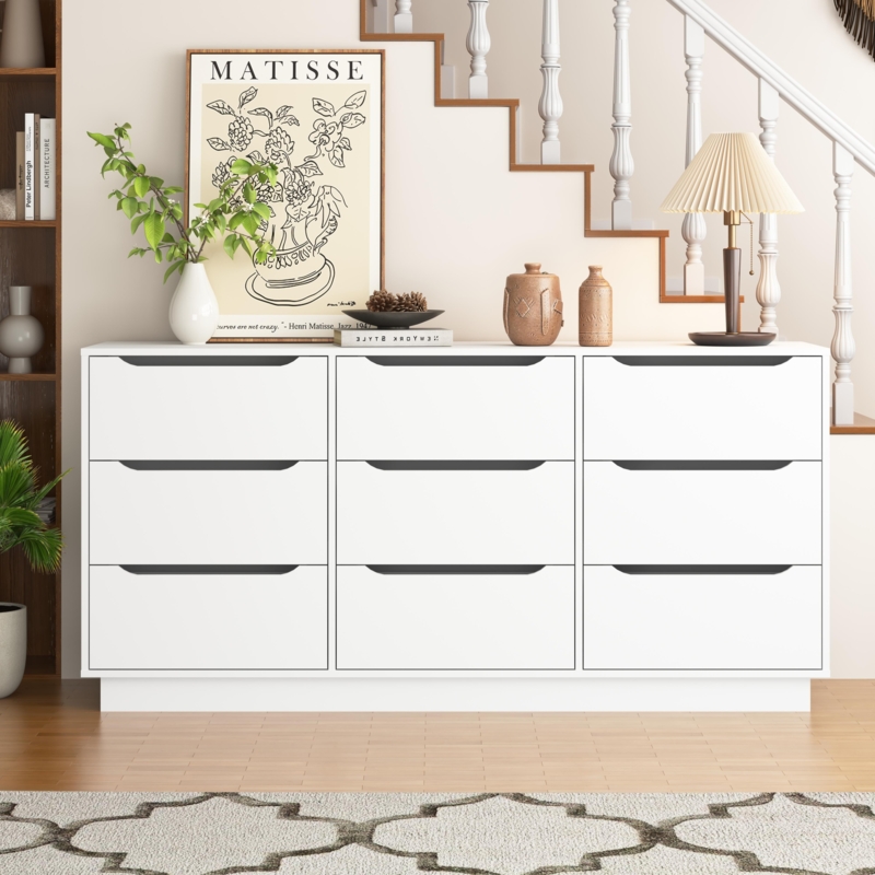 Double Dresser: A Minimalist Bedroom Storage Solution