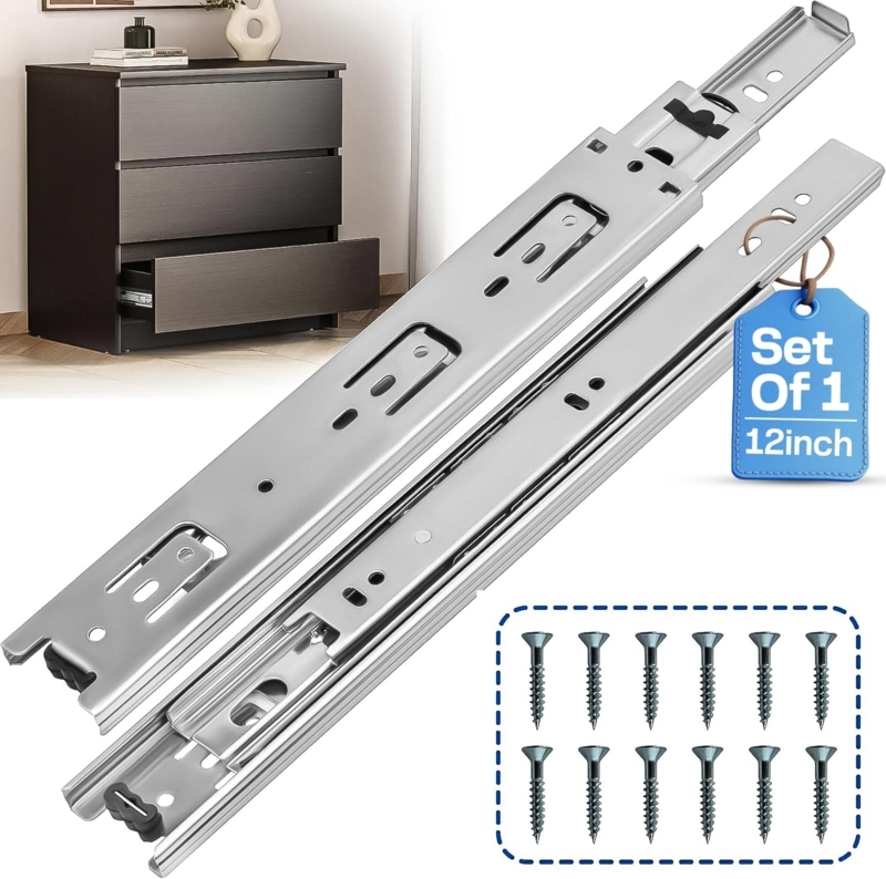 Drawer Slides Full Extension Ball Bearing Heavy Duty Hardware