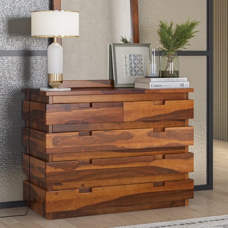 Dresser Multi-Toned Grain Modern Recessed Pulls