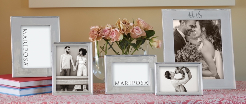 Handcrafted Silver Picture Frame with Engraved Detail
