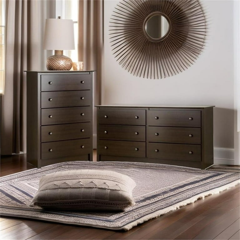 Matching Bedroom Set including Dresser and Tall Chest