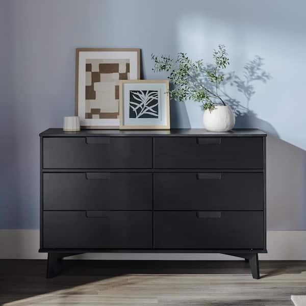 Black Mid-century Modern Dressers & Chests