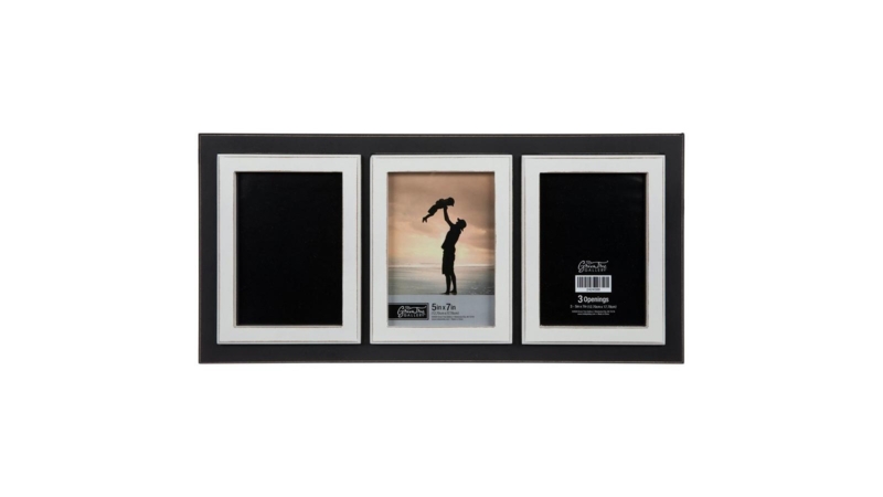 Picture Frame Matte Black White Contrast Modern Collage Style