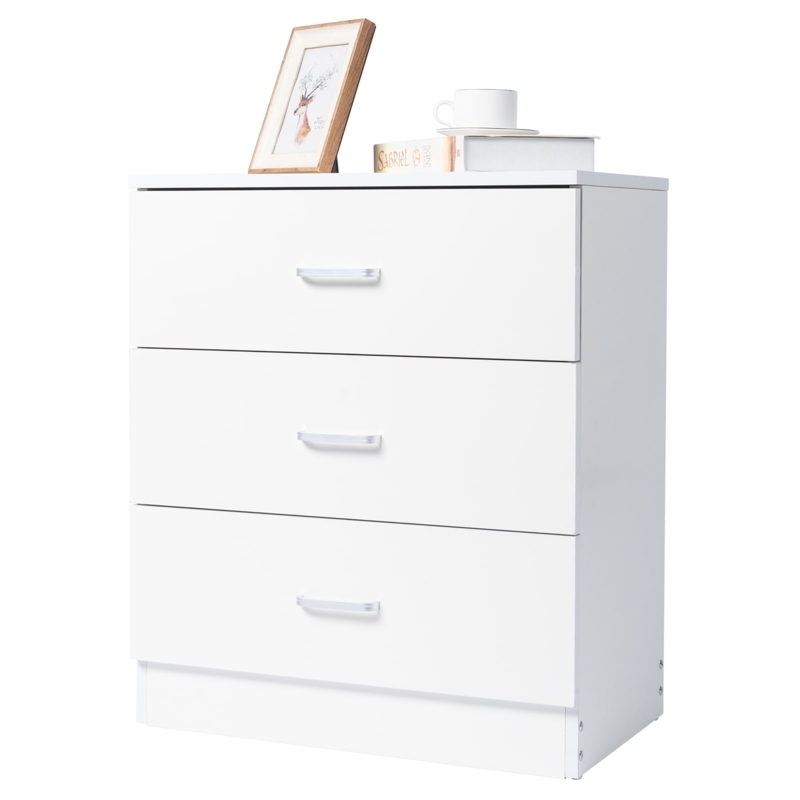 Recessed Kickplate Chest With Slim Metal Handles