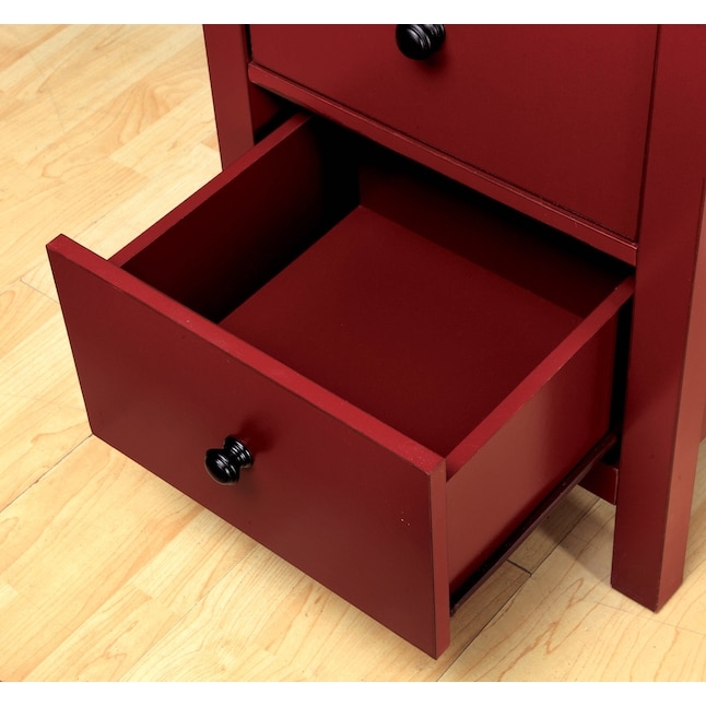 Transitional Chest Of Drawers Black Knob Pulls Matte Finish