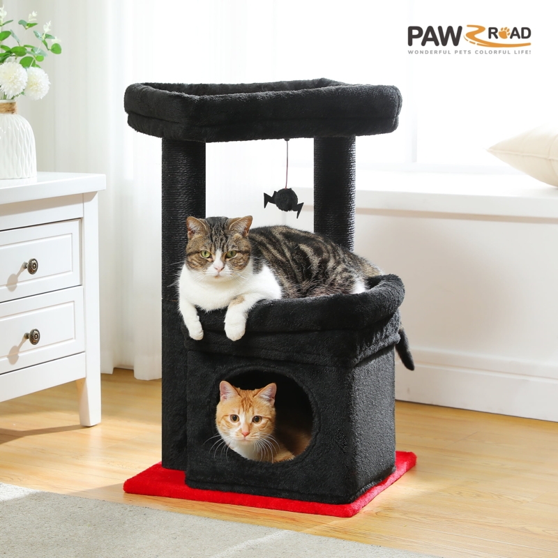 Black All Cat Trees, Perches & Scratchers